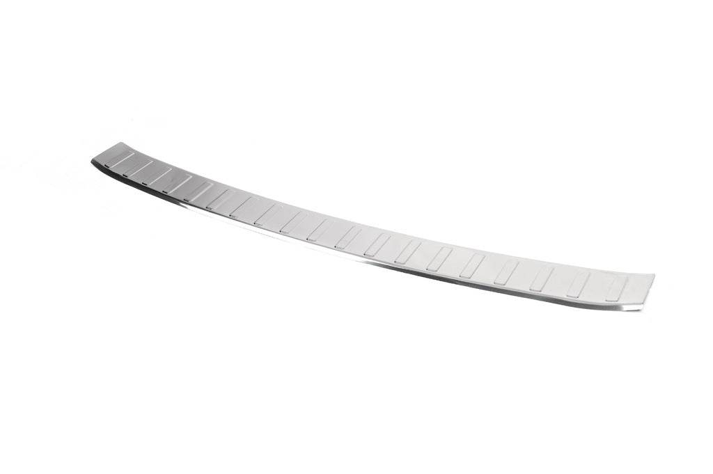 Pad on the rear bumper Carmos (G31 SW, stainless steel) for BMW 5 Series G30/31 2017-2023 - Reelken Auto