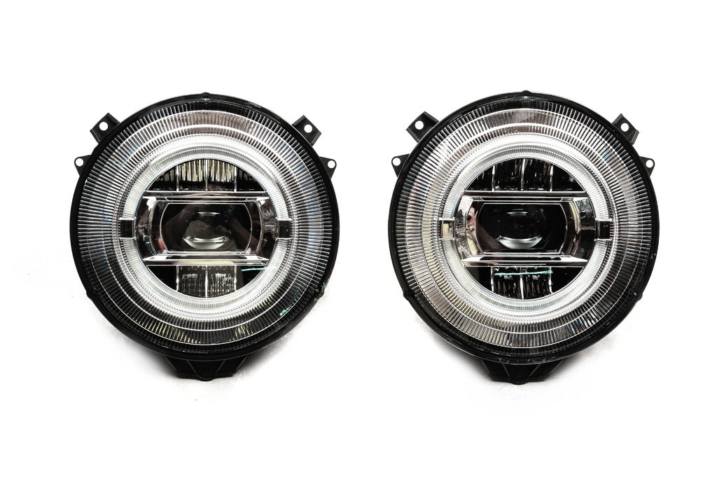 Headlights Design-2023 (2006-2017) for Mercedes G сlass W463 1990-2018 - image 2