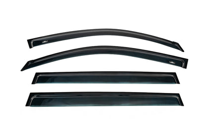 Window Deflectors (4 pcs, HIC) for Toyota Highlander 2008-2013 - image 1