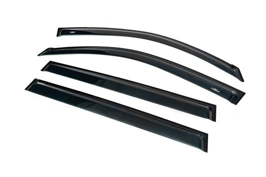 Window Deflectors (4 pcs, HIC) for Toyota Highlander 2008-2013 - image 2