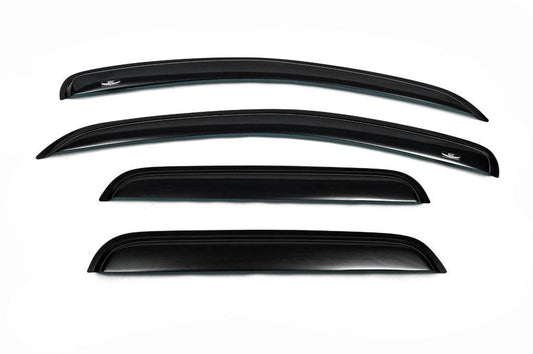 Deflectors (4-piece, HIC) for Renault Duster 2008-2017 - Reelken Auto