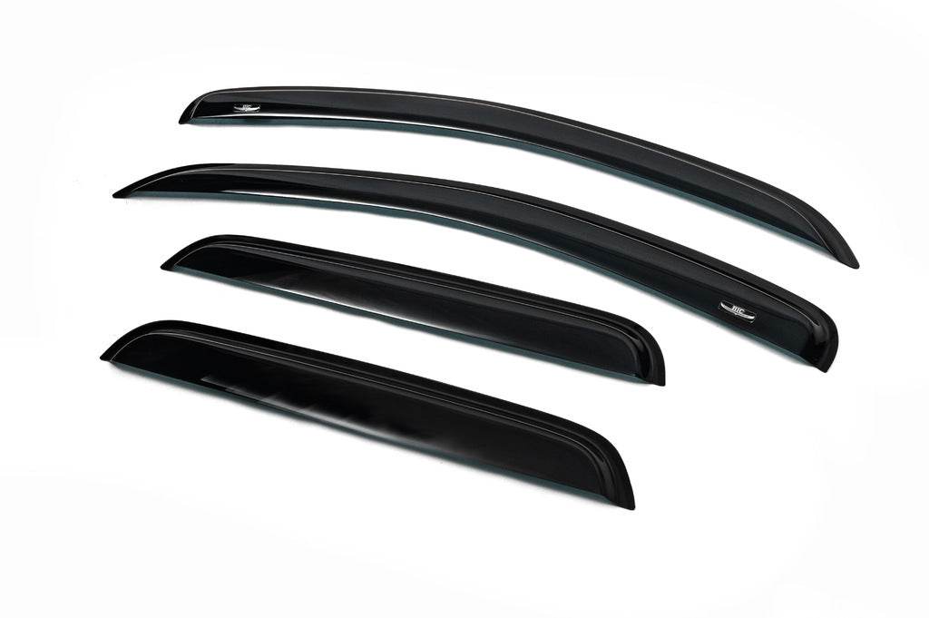 Deflectors (4-piece, HIC) for Renault Duster 2008-2017 - Reelken Auto
