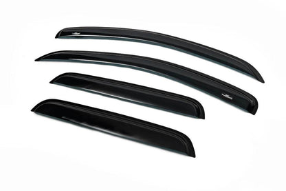 Deflectors (4-piece, HIC) for Renault Duster 2008-2017 - Reelken Auto