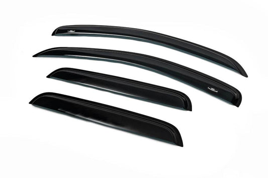 Deflectors (4-piece, HIC) for Renault Duster 2008-2017 - Reelken Auto
