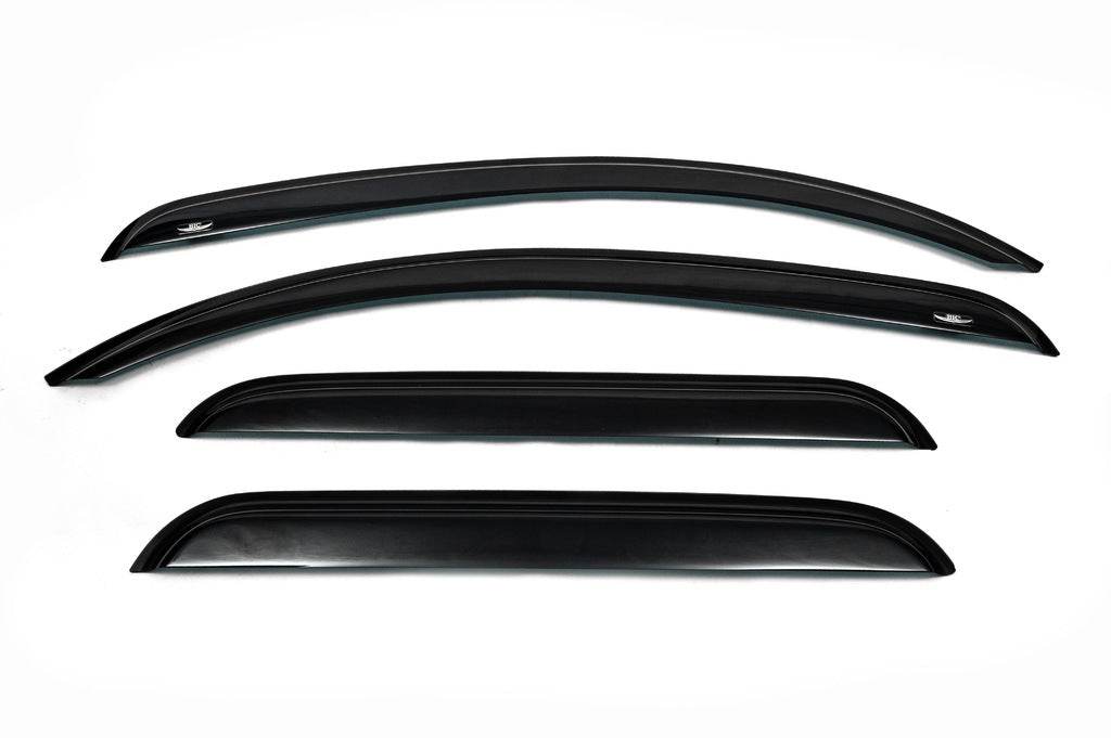 Deflectors (4-piece, HIC) for Renault Kangoo 2008-2020 - Reelken Auto