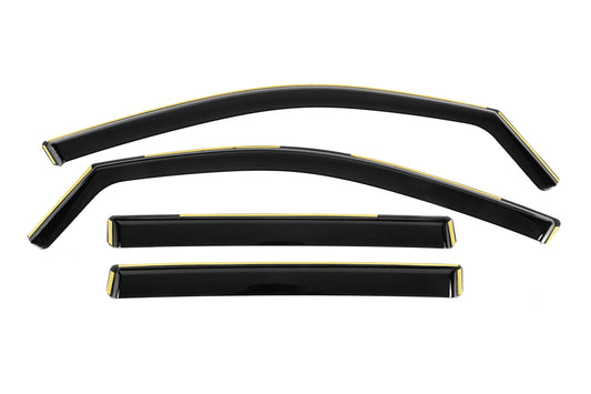 In-Channel Wind Deflectors Niken Luxury (4 pcs) for Volkswagen Tiguan 2023- - image 1