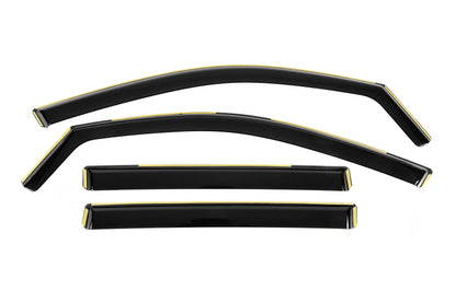 In-Channel Wind Deflectors Niken Luxury (4 pcs) for Volkswagen Tiguan 2023- - image 1
