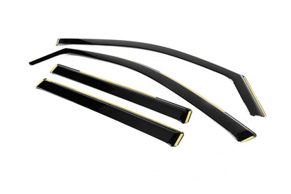 In-Channel Wind Deflectors Niken Luxury (4 pcs) for Volkswagen Tiguan 2023- - image 2