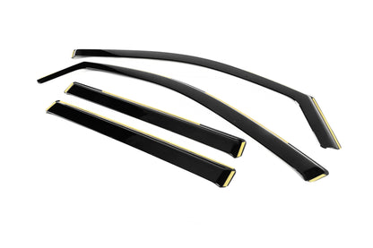 In-Channel Wind Deflectors Niken Luxury (4 pcs) for Volkswagen Tiguan 2023- - image 2