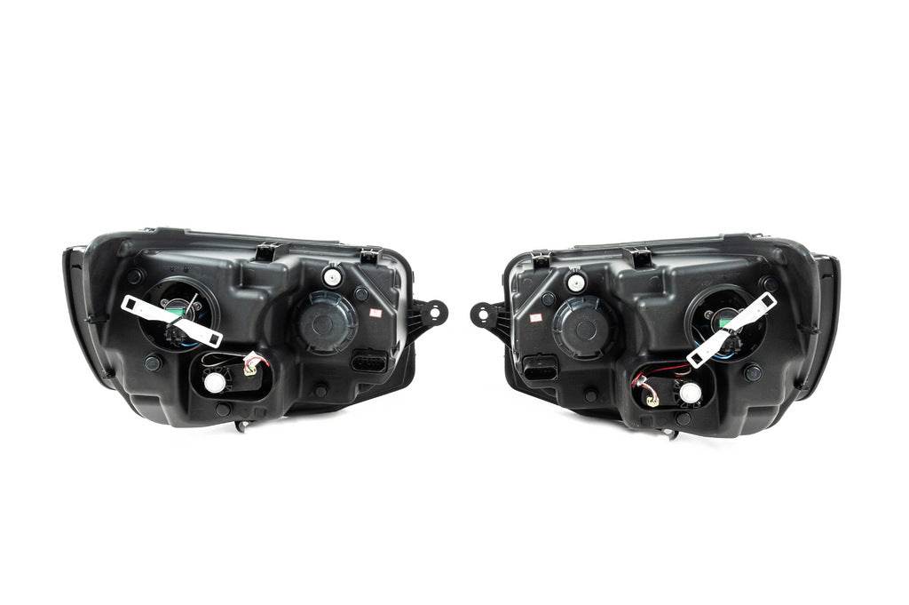 LED headlights with lights (Black, 2 pcs) for Volkswagen T6 - Reelken Auto