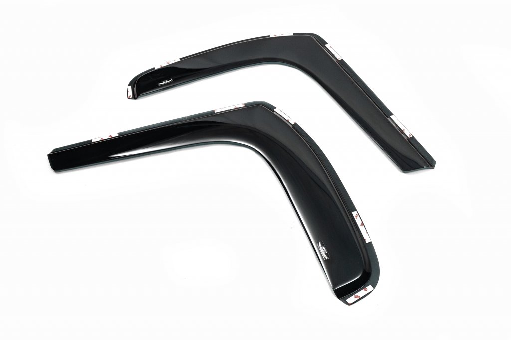 In-channel window deflectors (2 pcs, HIC) for Opel Vivaro 2001-2015 - image 4