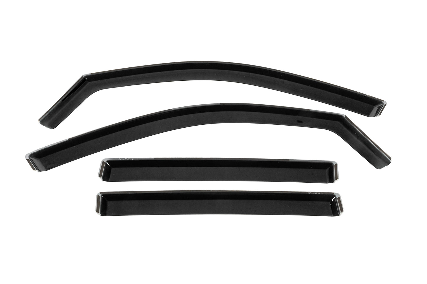In-Channel Wind Deflectors Niken Luxury (4 pcs) for Volkswagen Tiguan 2023- - image 4