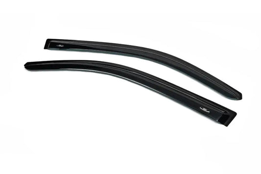 Front wind deflectors (2 pcs, HIC) for Nissan X-trail T31 2007-2014 - image 1