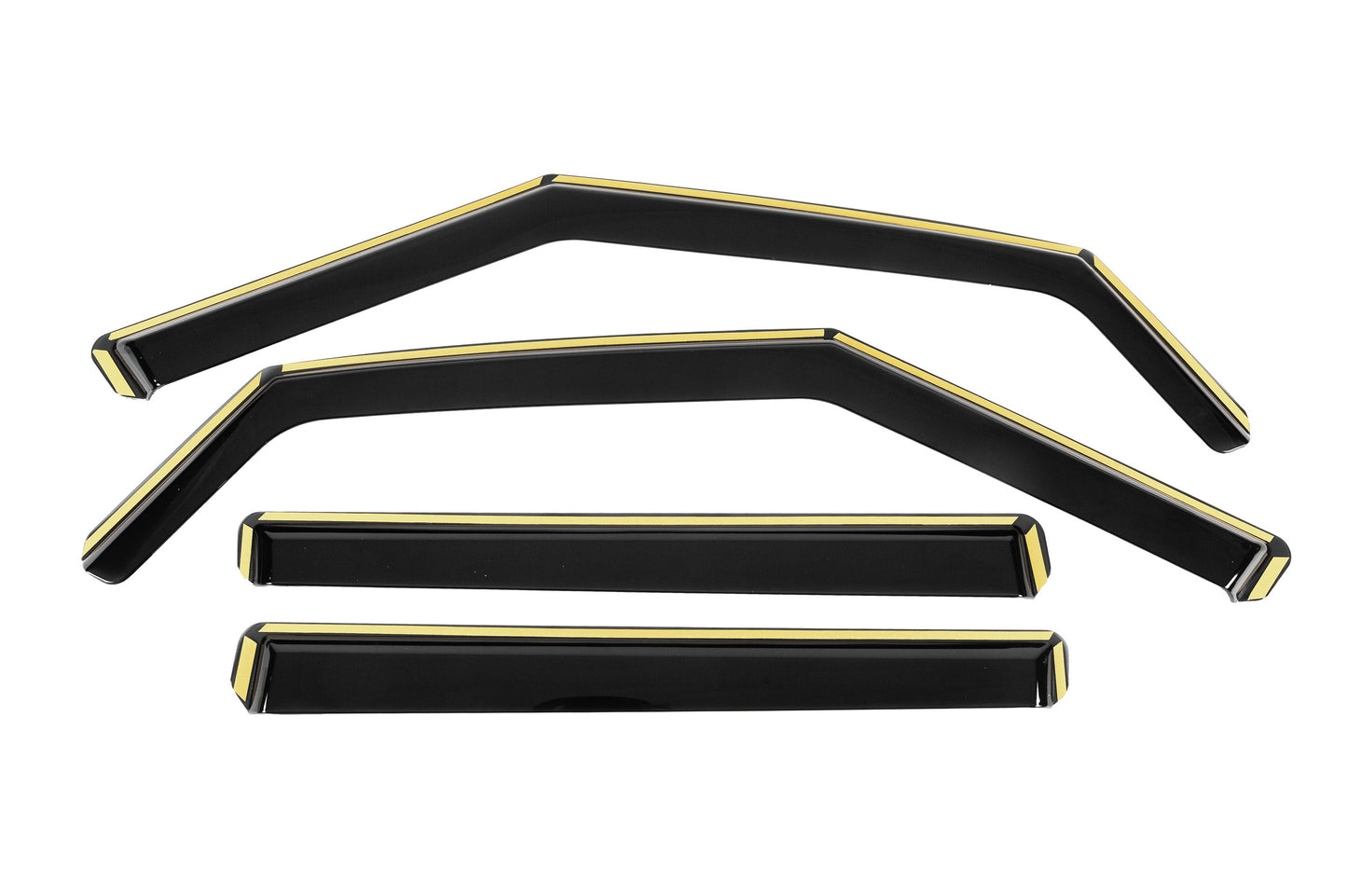 In-Channel Wind Deflectors Niken Luxury (4 pcs) for Hyundai Santa Fe 5 2023- - image 1