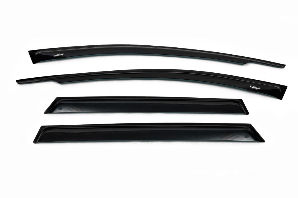 Window Deflectors SW (4 pcs, HIC) for Peugeot 407 2004-2011 - image 1