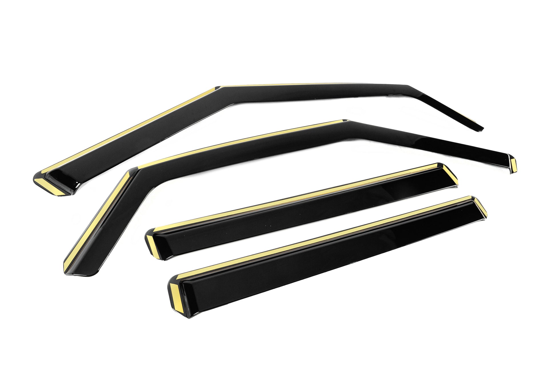 In-Channel Wind Deflectors Niken Luxury (4 pcs) for Hyundai Santa Fe 5 2023- - image 3