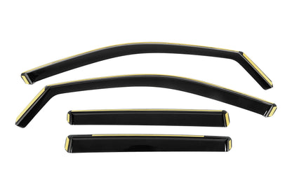 In-Channel Wind Deflectors Niken Luxury (4 pcs) for Skoda Scala 2018- - image 1