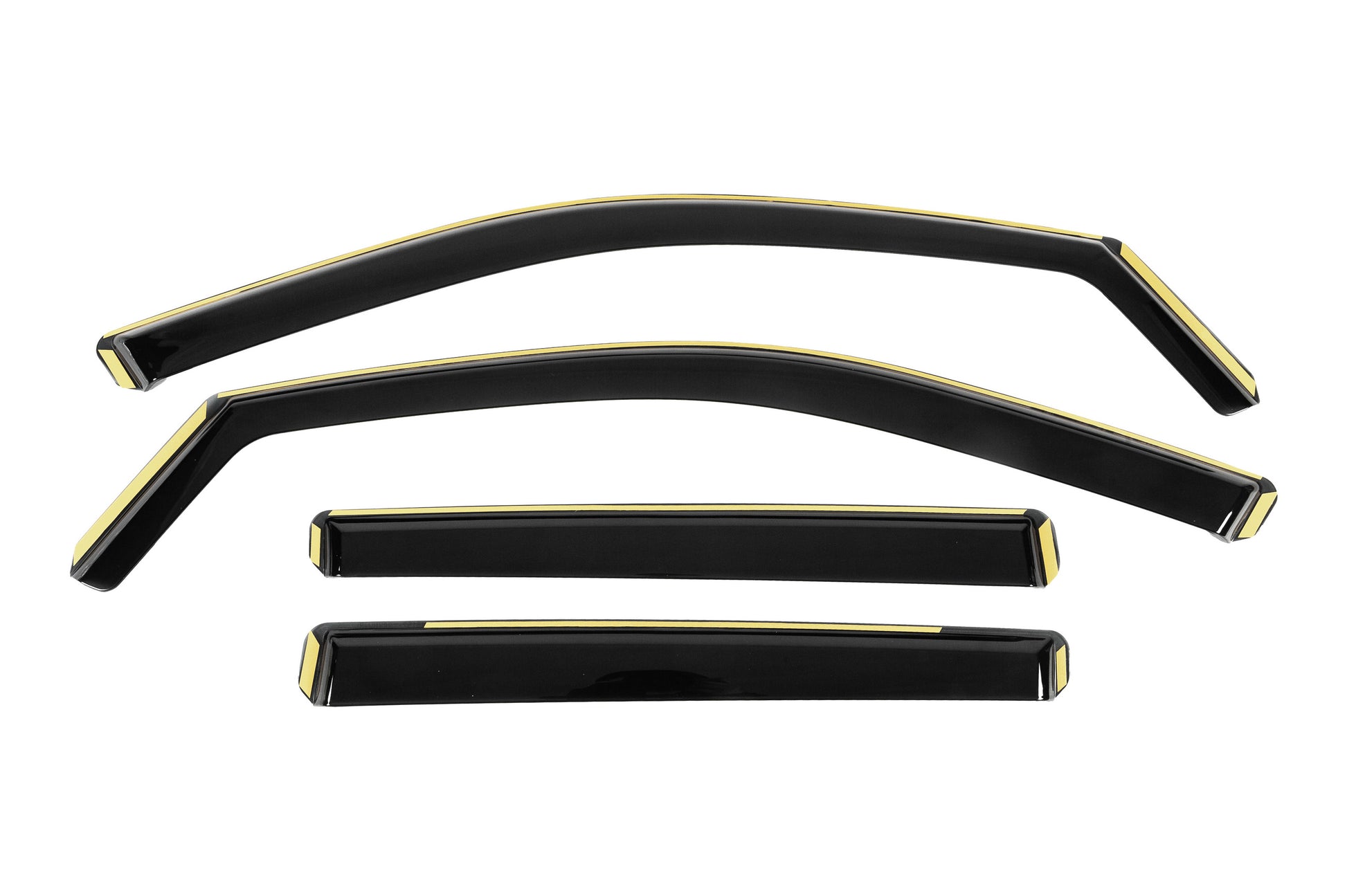 In-Channel Wind Deflectors Niken Luxury (4 pcs) for Skoda Scala 2018- - image 1