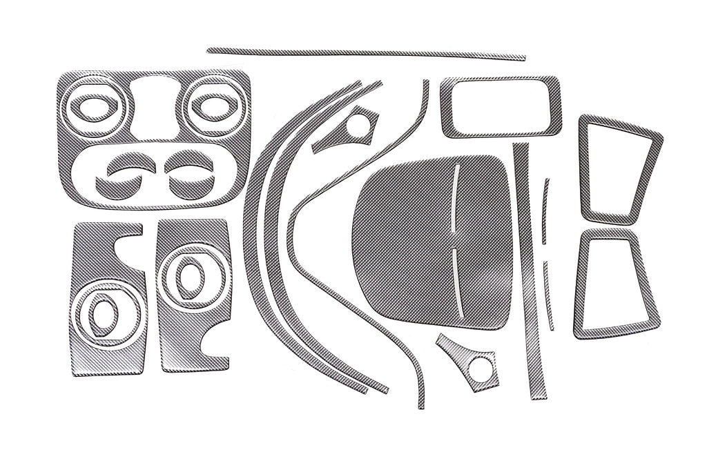 Dashboard Trim Covers for Fiat Doblo I 2005-2010 - image 7