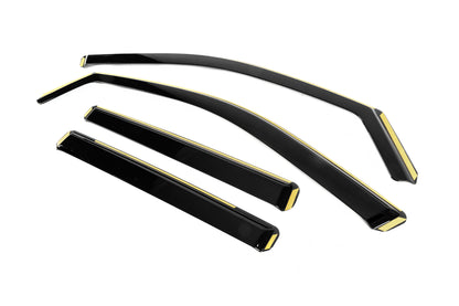 In-Channel Wind Deflectors Niken Luxury (4 pcs) for Skoda Scala 2018- - image 2