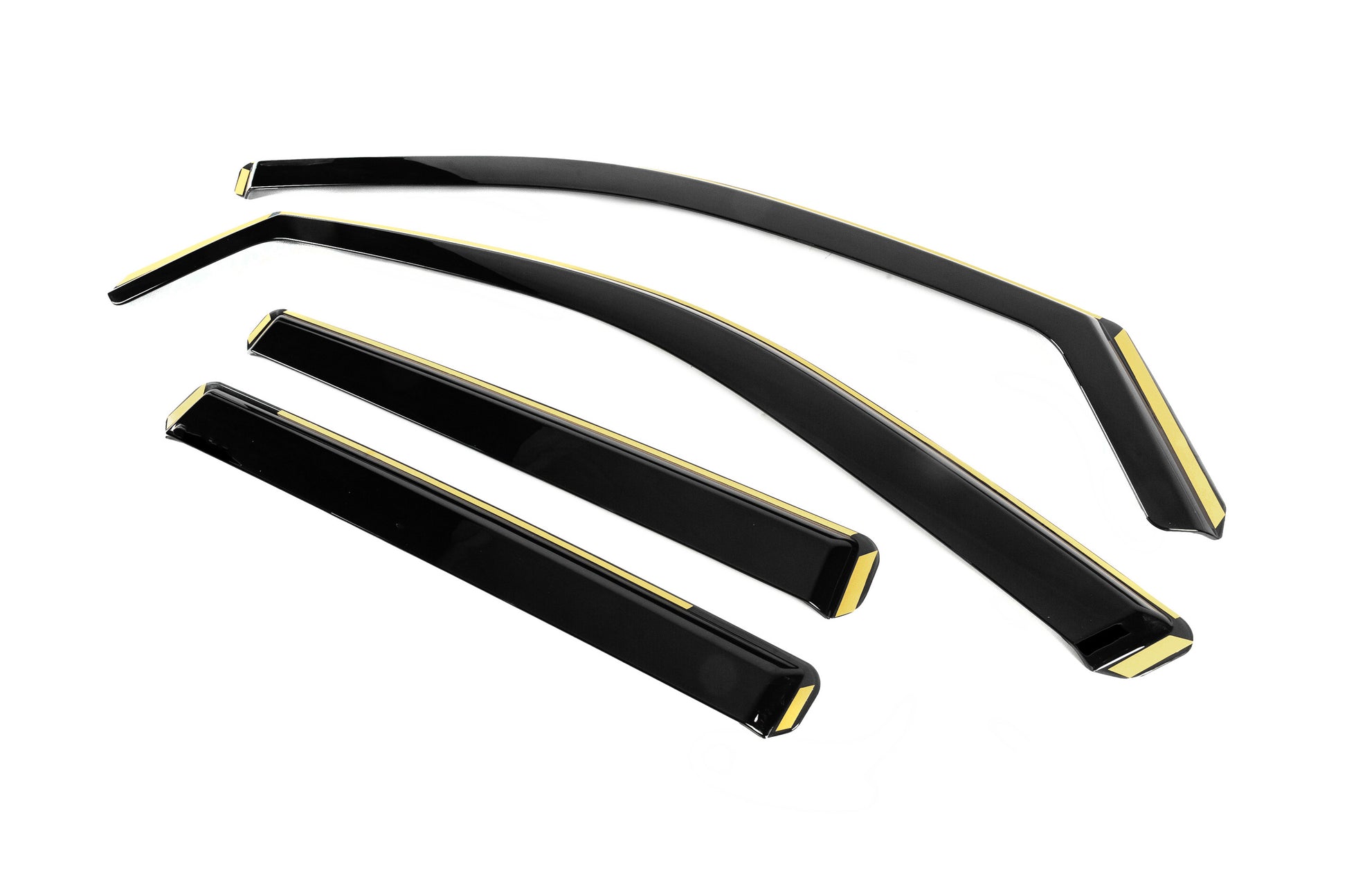 In-Channel Wind Deflectors Niken Luxury (4 pcs) for Skoda Scala 2018- - image 2