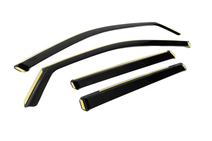 In-Channel Wind Deflectors Niken Luxury (4 pcs) for Skoda Scala 2018- - image 3