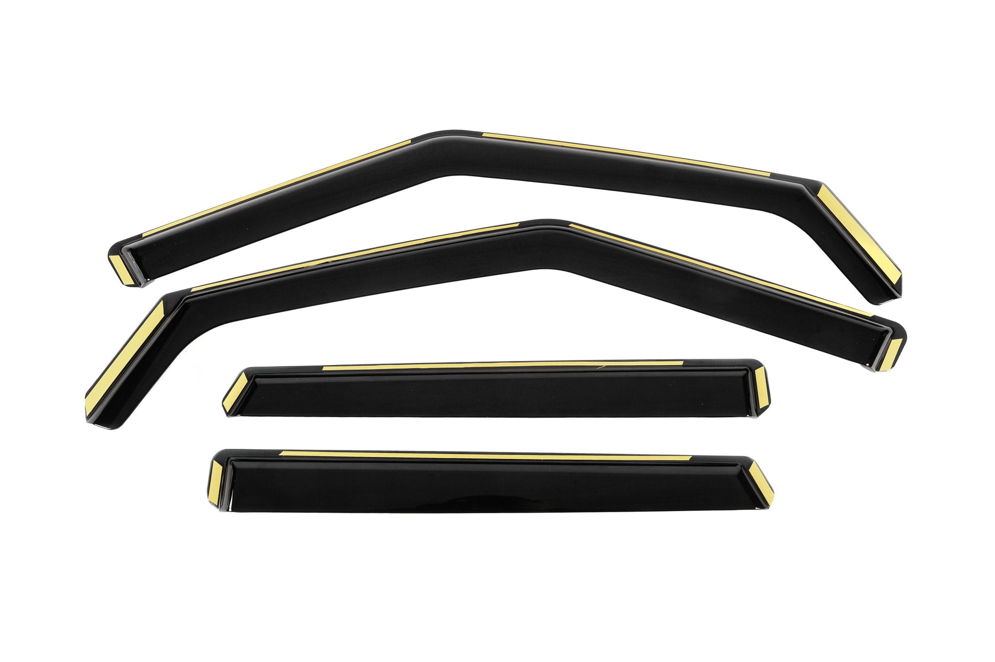 In-Channel Wind Deflectors Niken Luxury (4 pcs) for Range Rover Evoque 2012-2018 - image 1