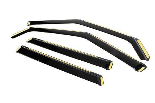 In-Channel Wind Deflectors Niken Luxury (4 pcs) for Range Rover Evoque 2012-2018 - image 2