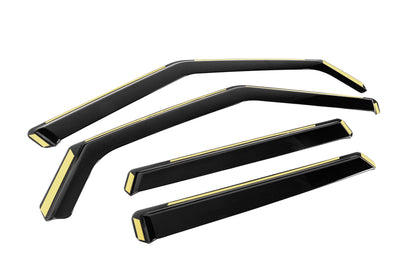 In-Channel Wind Deflectors Niken Luxury (4 pcs) for Range Rover Evoque 2012-2018 - image 3