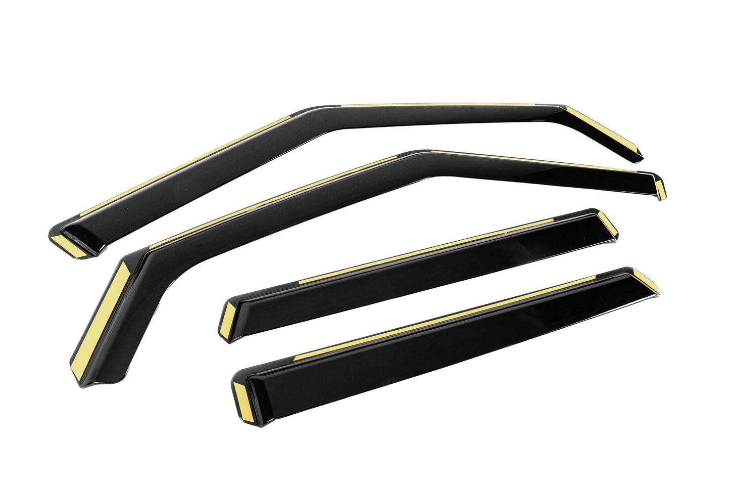 In-Channel Wind Deflectors Niken Luxury (4 pcs) for Range Rover Evoque 2012-2018 - image 3