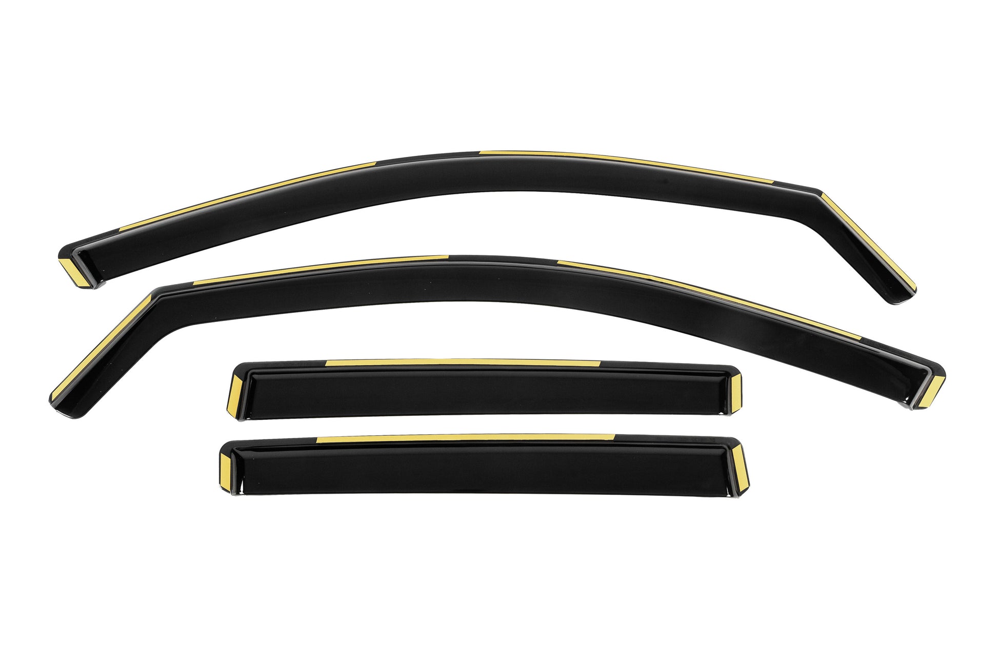 In-Channel Wind Deflectors Niken Luxury (4 pcs) for Mercedes GLC coupe C254 2022- - image 1