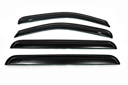 Window Deflectors (4 pcs, HIC) for Nissan Pathfinder R51 2005-2014 - image 5