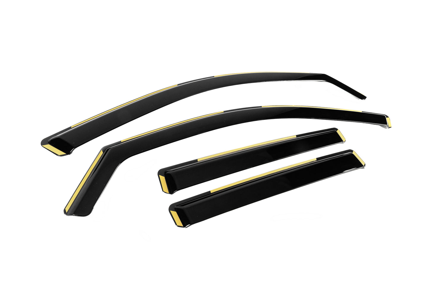In-Channel Wind Deflectors Niken Luxury (4 pcs) for Mercedes GLC coupe C254 2022- - image 3