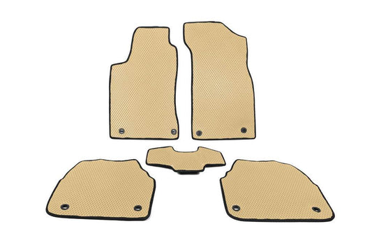 EVA mats (Beige) for Skoda Superb 2001-2009 - Reelken Auto
