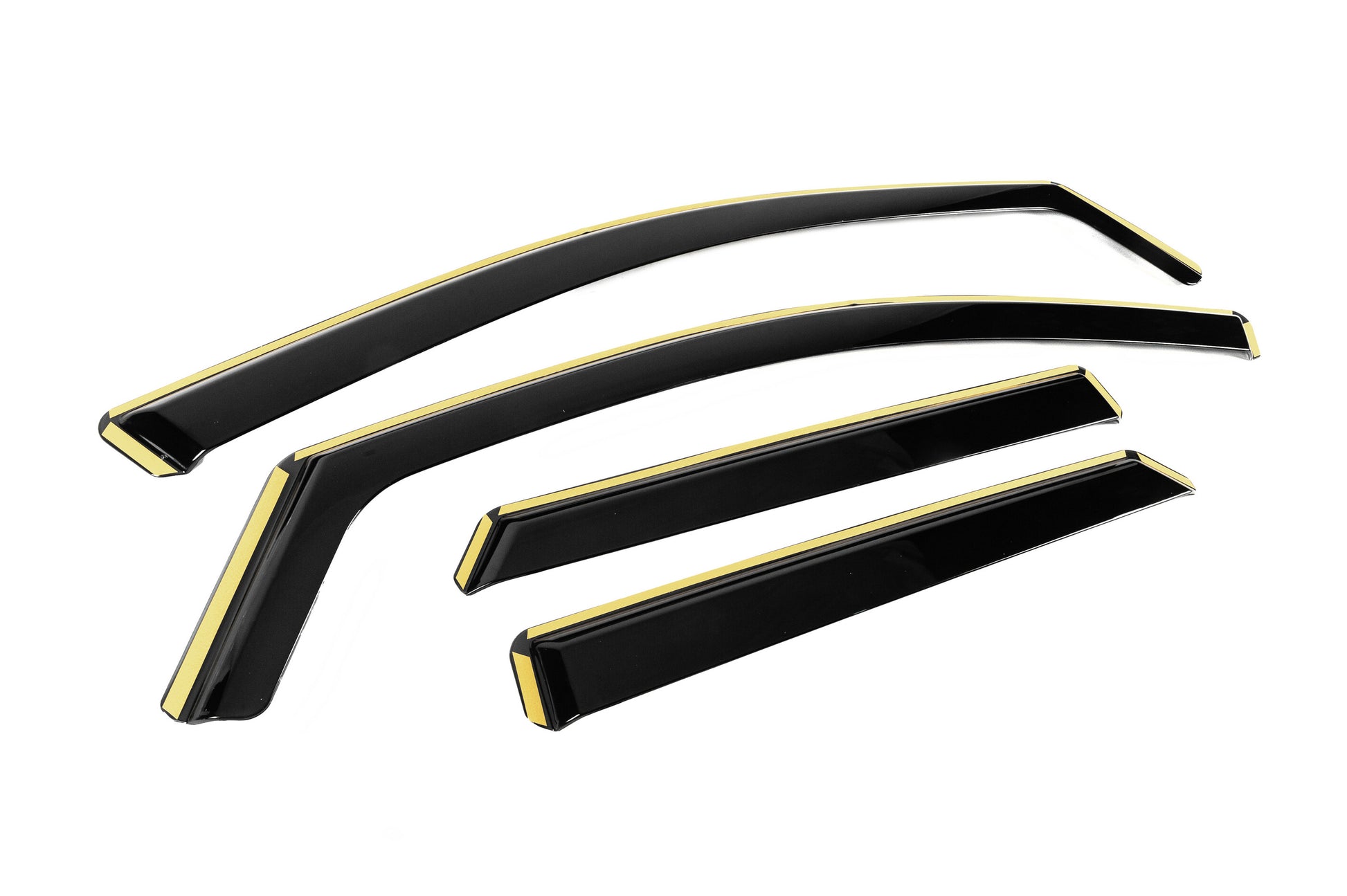 In-channel Wind Deflectors Niken Luxury (2021+, Hybrid, 4 pcs) for Peugeot 3008 2016-2023 - image 3