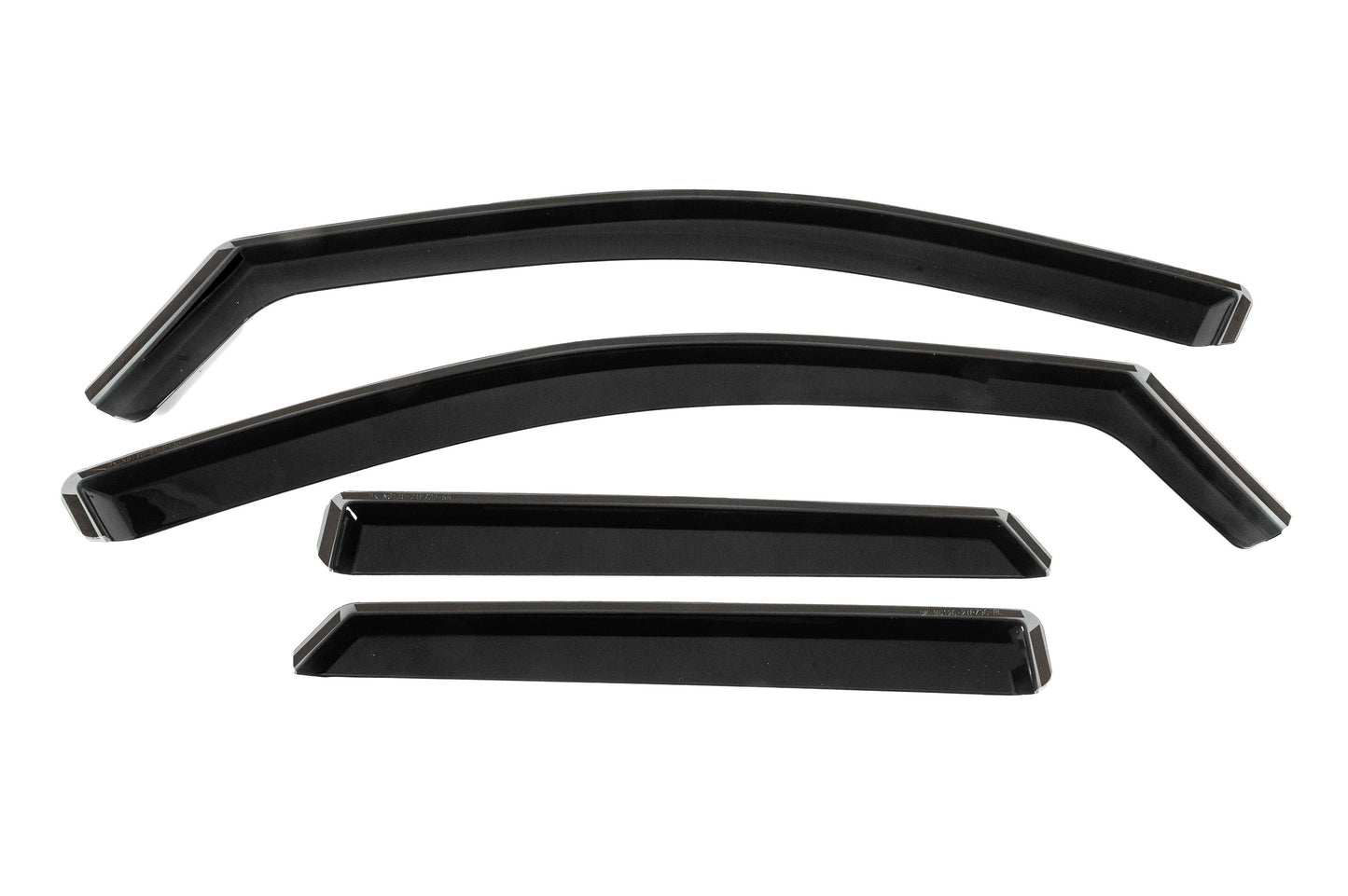 In-channel Wind Deflectors Niken Luxury (2021+, Hybrid, 4 pcs) for Peugeot 3008 2016-2023 - image 4