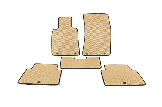 EVA Floor Mats (Beige) for Genesis G80 2016-2020 - image 1