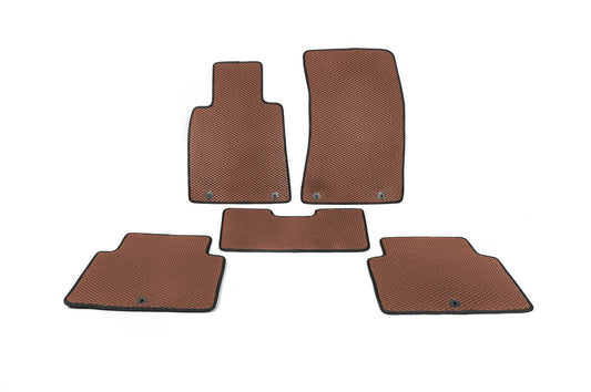 EVA Floor Mats (Brown) for Genesis G80 2016-2020 - image 1