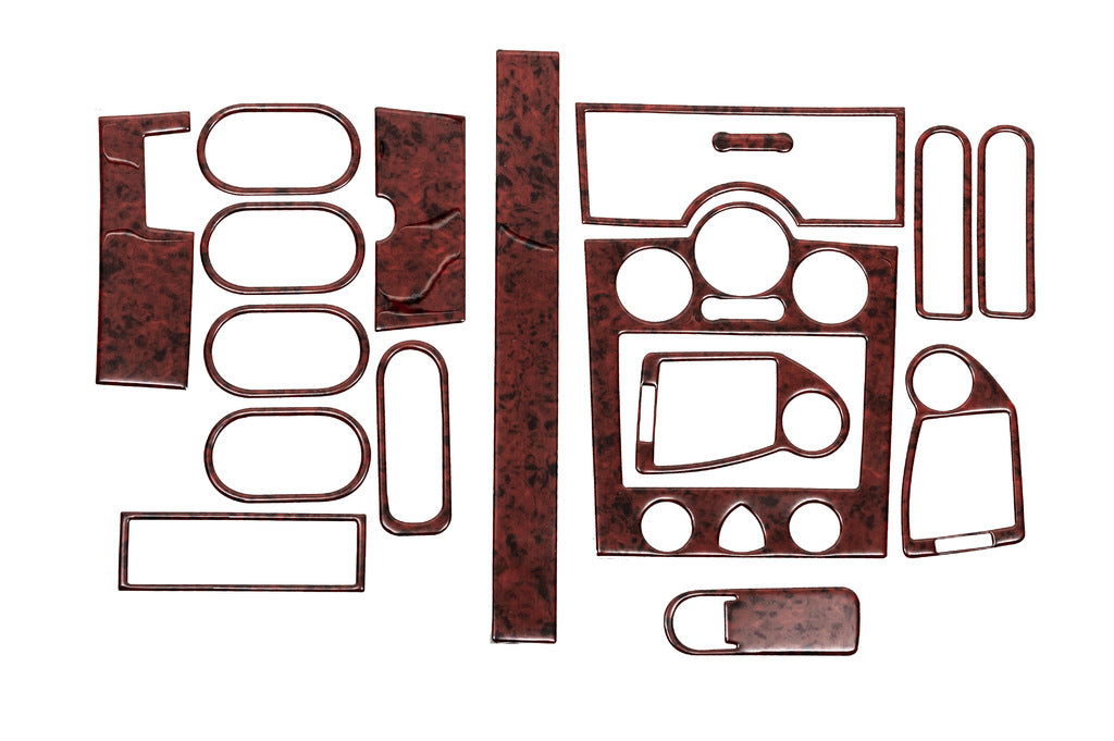 Dashboard Trim Kit 17 pcs (Meric, Turkey) for Renault Megane II 2004-2009 - image 3