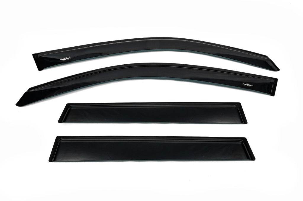 Deflectors (4-piece, HIC) for Mitsubishi Outlander 2001-2006 - Reelken Auto