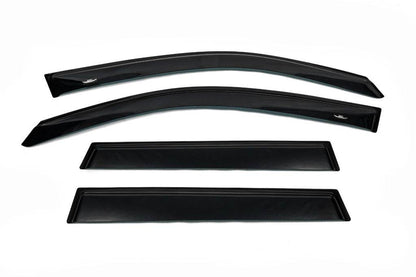 Deflectors (4-piece, HIC) for Mitsubishi Outlander 2001-2006 - Reelken Auto