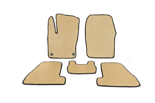 EVA mats (beige) for Ford Focus III 2011-2017 - Reelken Auto