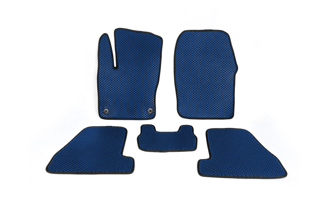 EVA Floor Mats (Blue) for Ford Focus III 2011-2017 - image 1