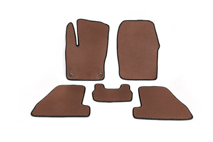 EVA Floor Mats (Brown) for Ford Focus III 2011-2017 - image 1