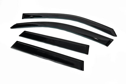 Deflectors (4-piece, HIC) for Mitsubishi Outlander 2001-2006 - Reelken Auto
