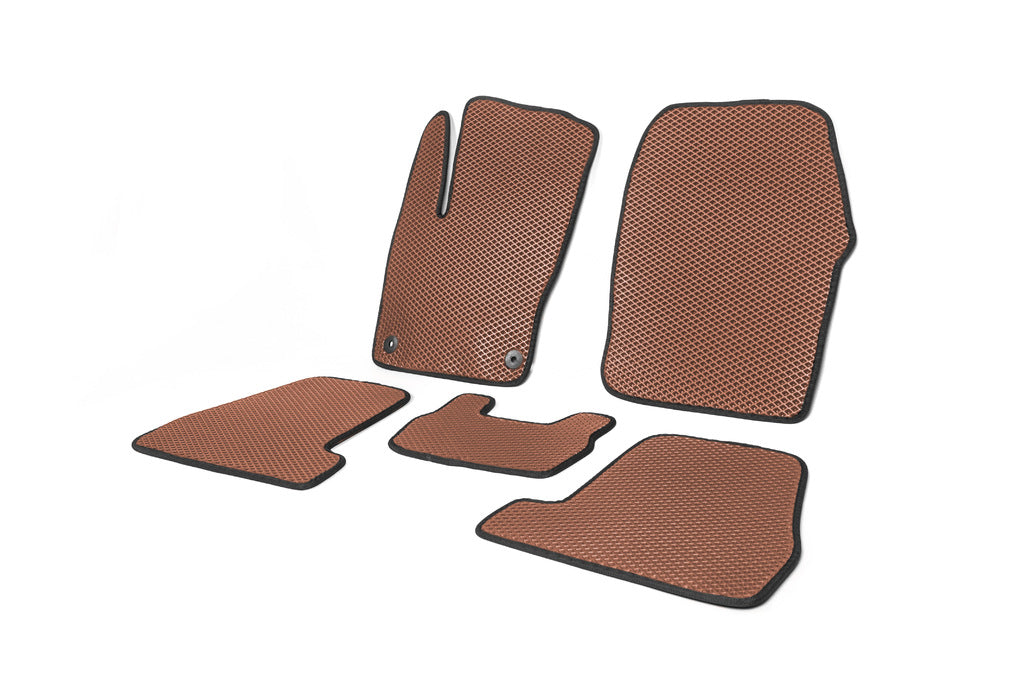 EVA Floor Mats (Brown) for Ford Focus III 2011-2017 - image 2