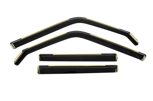 In-Channel Wind Deflectors Niken Luxury (4 pcs) for Toyota Land Cruiser Prado 250 2023- - image 1