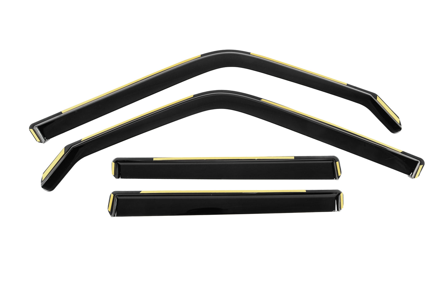 In-Channel Wind Deflectors Niken Luxury (4 pcs) for Lexus GX550 2023- - image 1