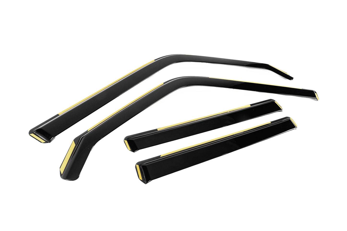 In-Channel Wind Deflectors Niken Luxury (4 pcs) for Lexus GX550 2023- - image 3