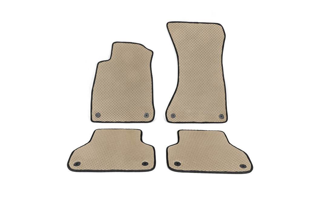 EVA mats (beige) for Audi A4 B9 2015-2024 - Reelken Auto